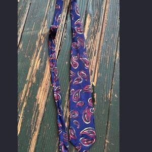 Designer Silk House multicoloured paisley tie
